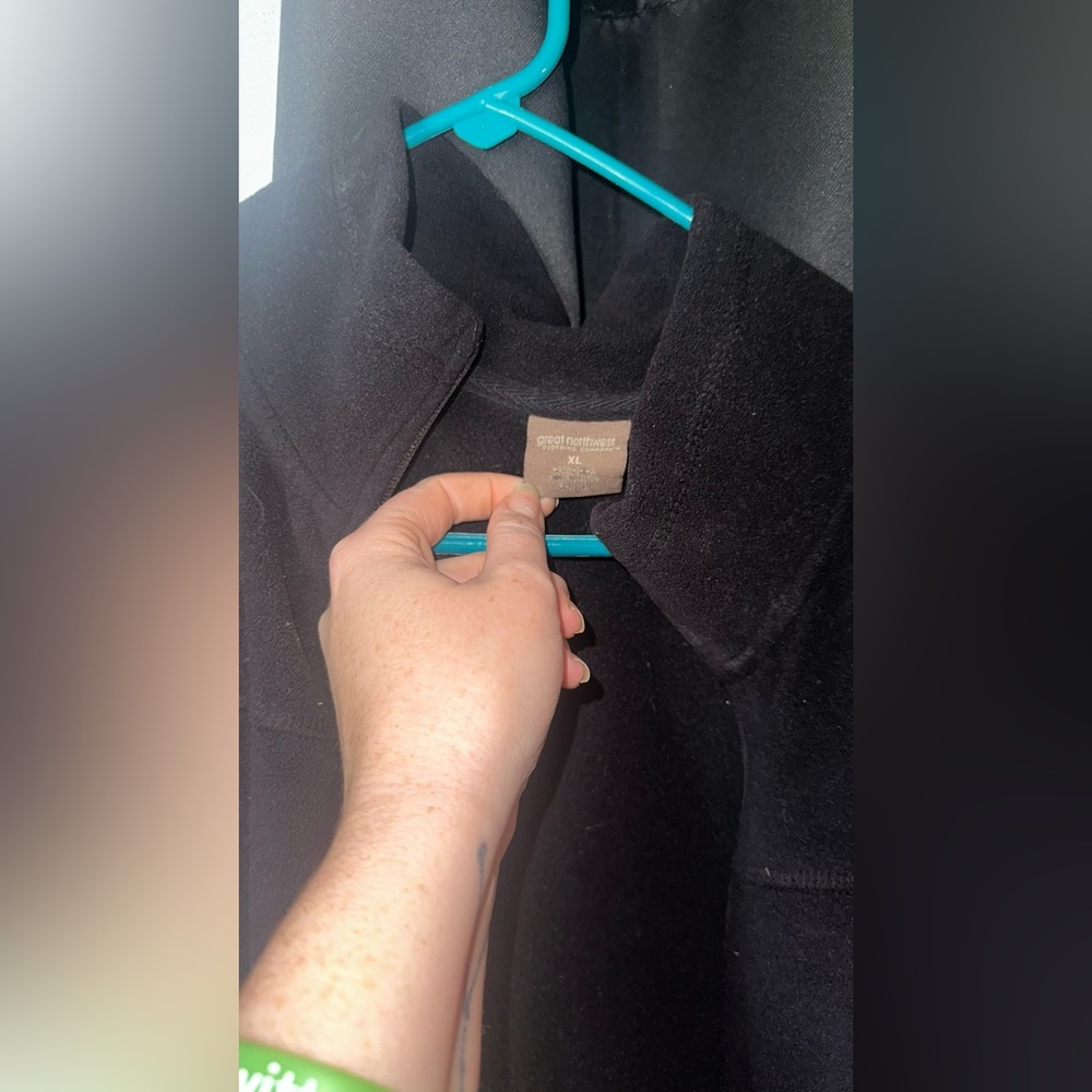 Great Northwest Fleece zip up vest